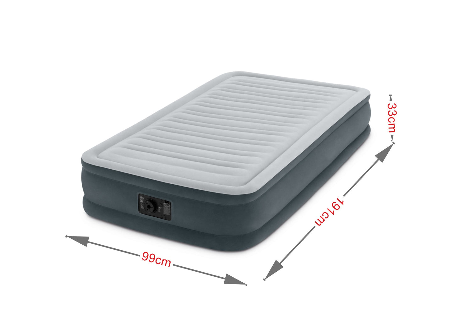 Twin Intex Comfort Plush Dura-Beam Air Mattress