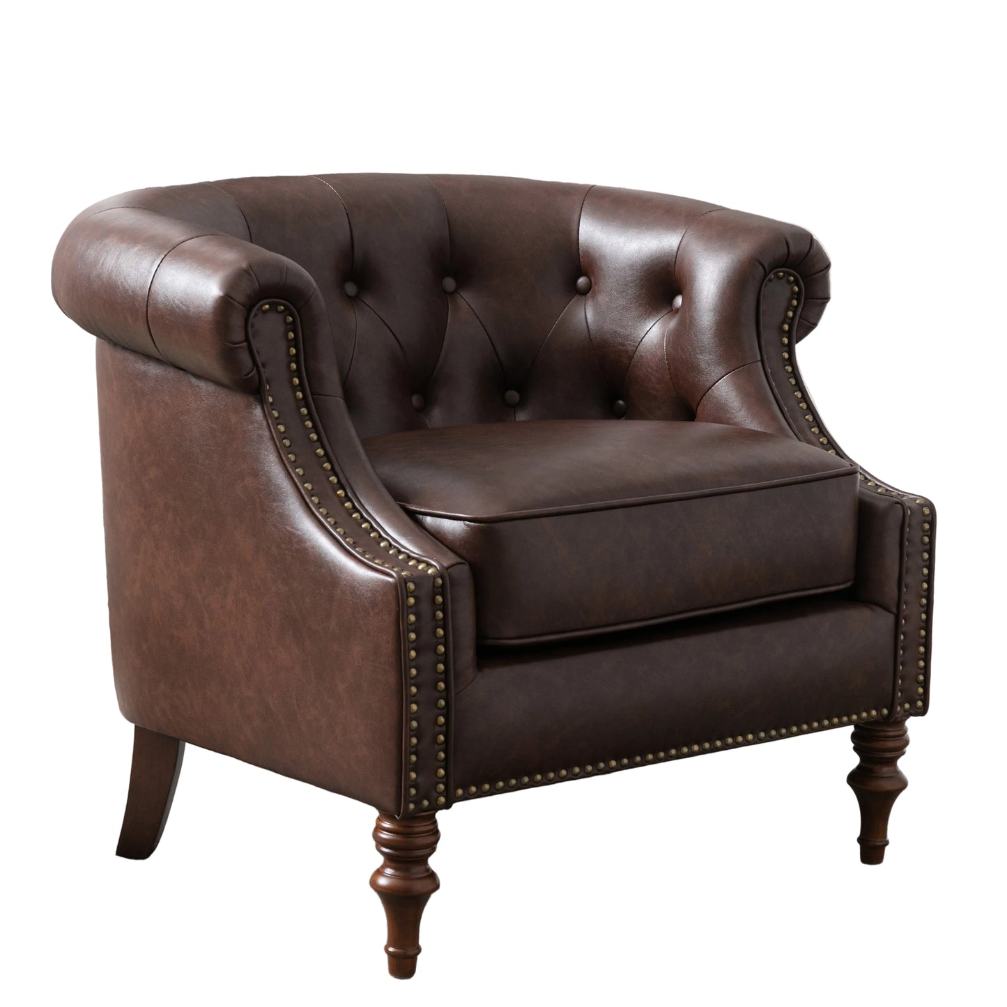 Ophelia Button Tufted Accent Chair
