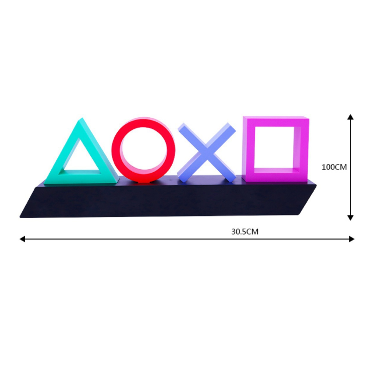 Game Icon Sound Reactive Decorative LED Lights