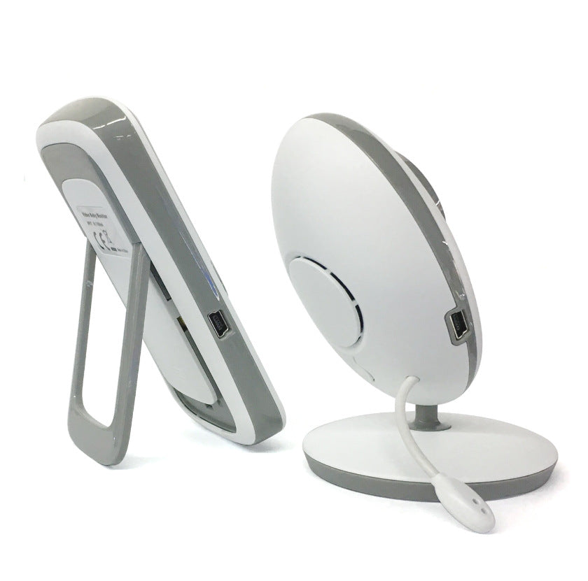 2.4GHz HD 720p Wireless Baby Monitor with 2-Way-Audio, Night Vision, Built-in Music