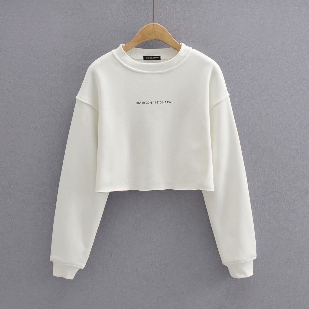 Cropped Sweatshirt with Joggers