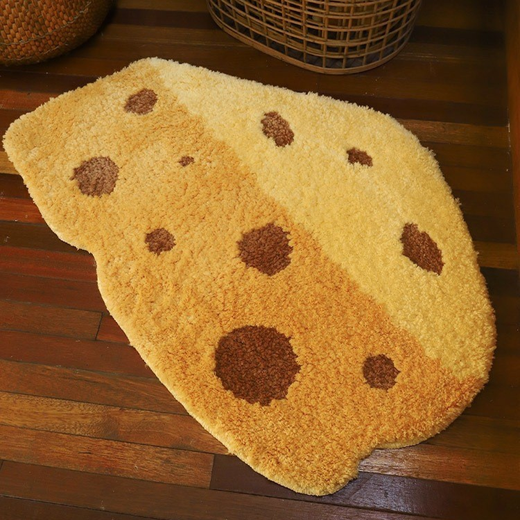 Cheese Tufted Area Rug