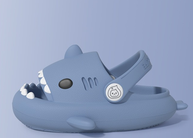Waterproof Non-Slip Shark Slides for Kids
