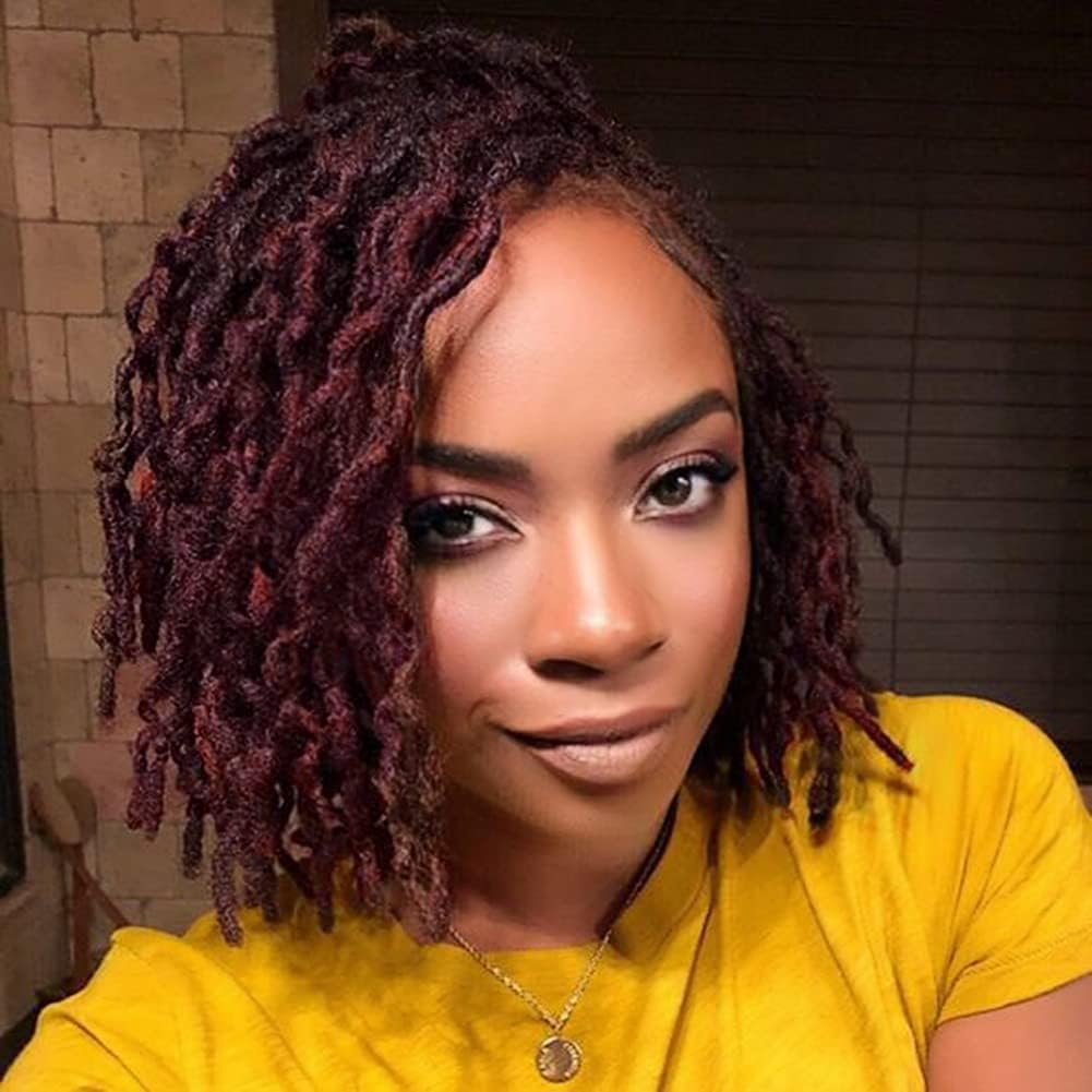 Short Butterfly Locs Crochet Wig
