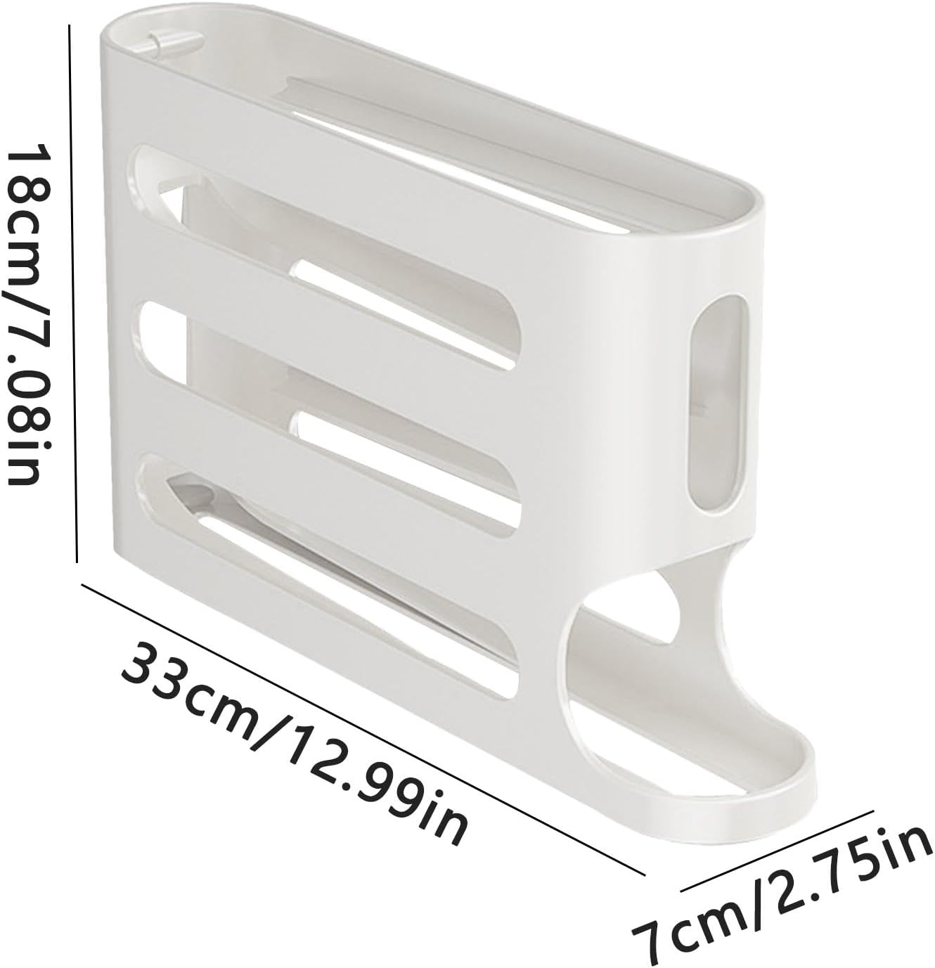 4-Layer Automatic Rolling Egg Dispenser