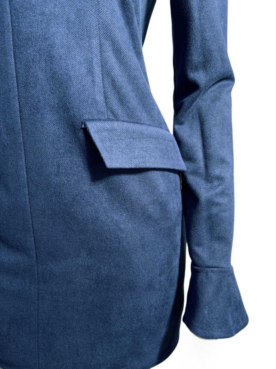 Mock Neck Bodycon Mini Dress