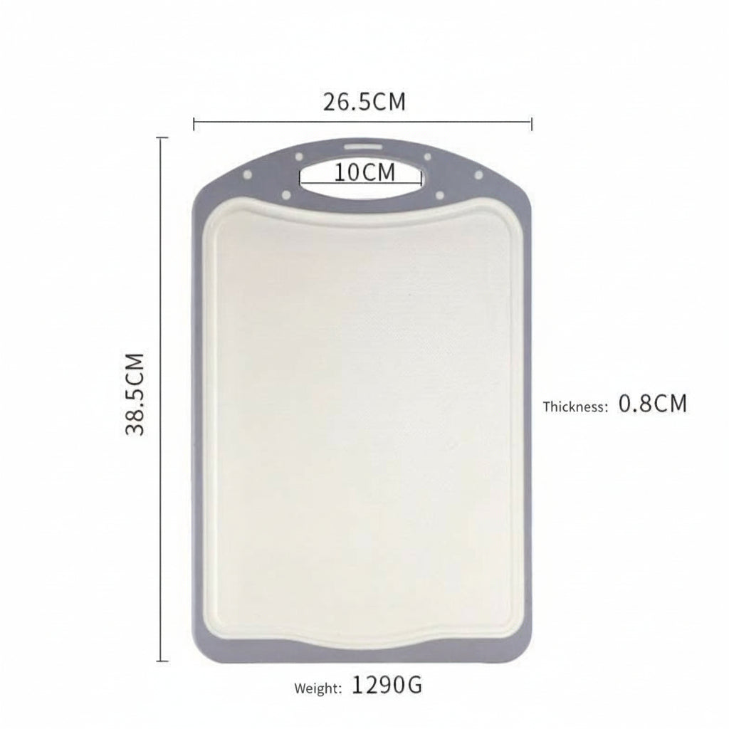 Double-Sided Stainless Steel Cutting Board