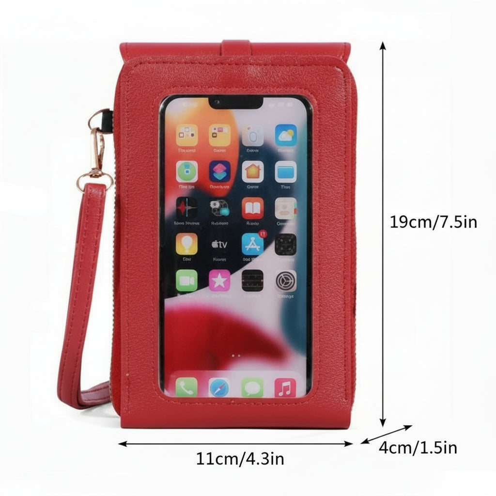 Touch-Screen Crossbody Phone Purse