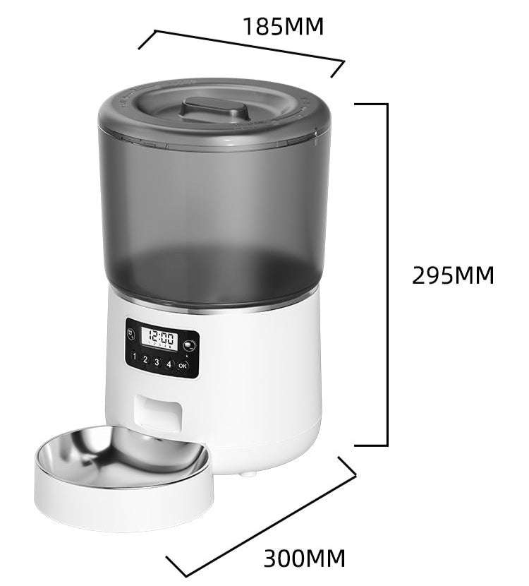 4L Smart Automatic Pet Food Dispenser