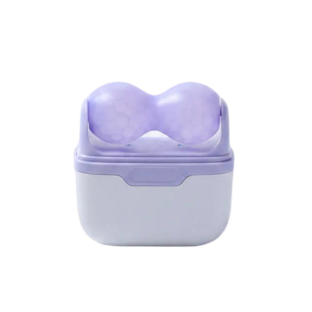 Dual-Head Cryotherapy Ice Roller Facial Massager
