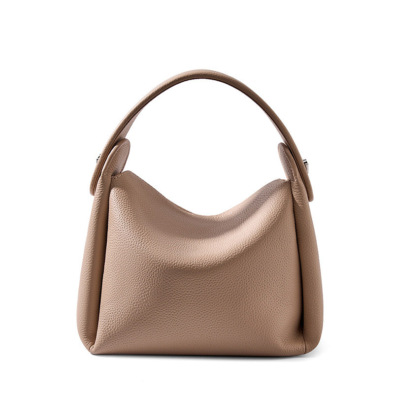 Convertible Hobo Handbag – Genuine Cowhide Leather