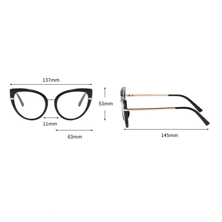 Cat-Eye Anti-Blue Light Style Eyeglasses