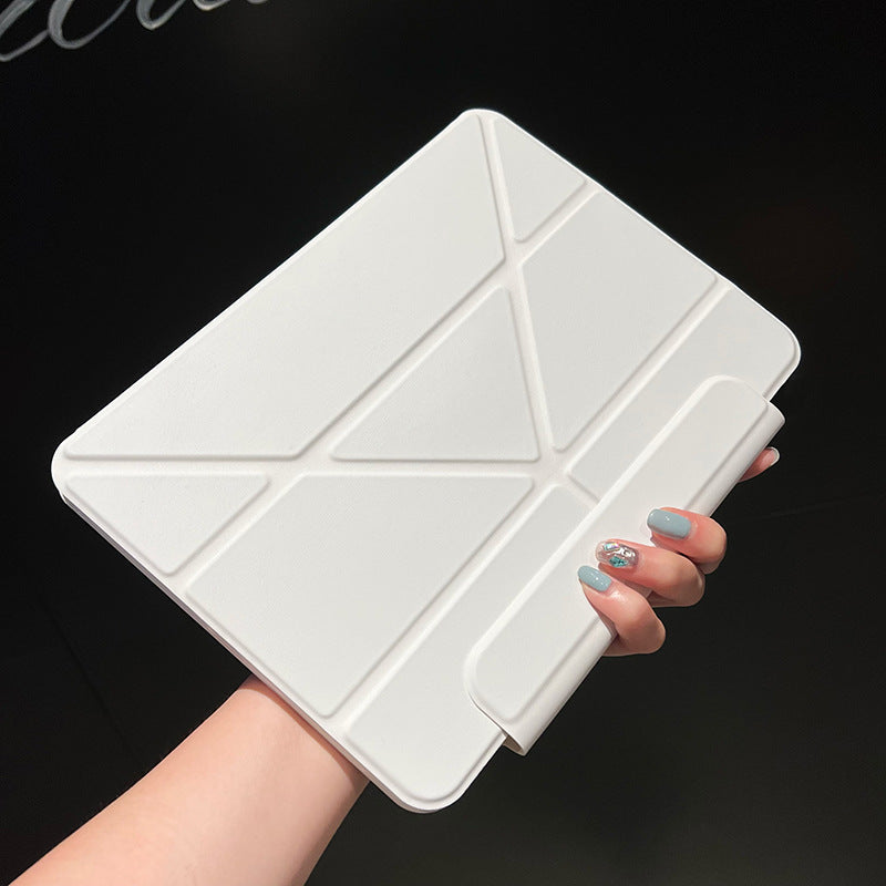 2-in-1 Folding Magnetic Protective Case with Multi-Angle Stand for iPad