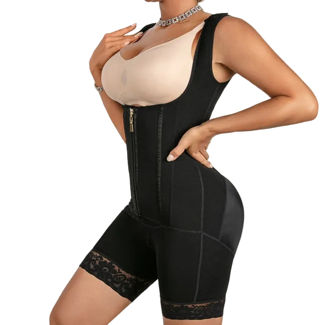 High-Compression Tummy Control Bodysuit