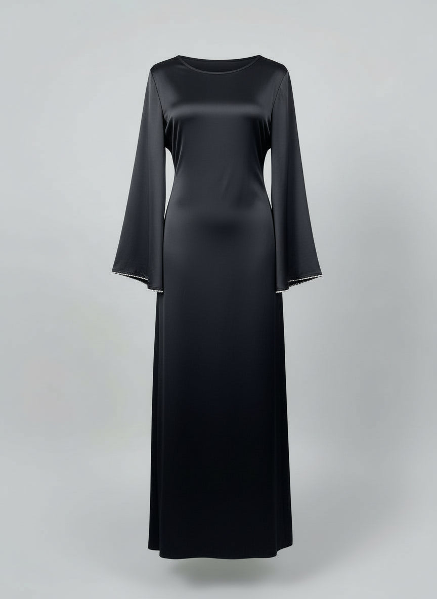 Loose Cuff Chain Abaya