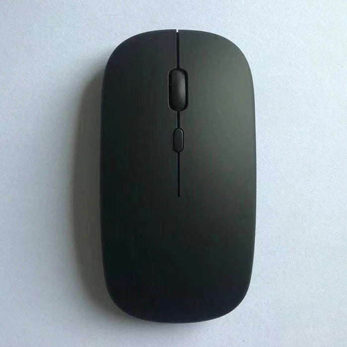 Rechargeable Dual-Mode Bluetooth 5.2 Wireless Mouse with 2.4GHz Receiver, Ultra-Silent Click & Colorful RGB LED Effects