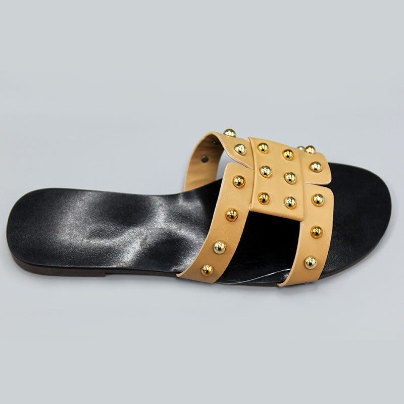 Women's Cross-Strap Slide Sandals