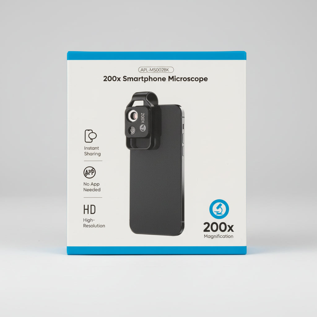 200x Mobile Phone Microscope Lens