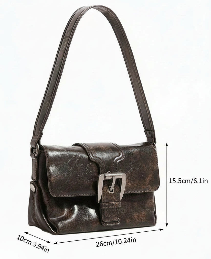 Retro Flap Shoulder Bag