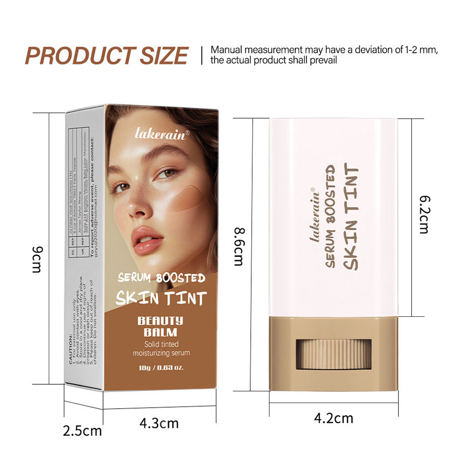 LAKERAIN 3-in-1 Beauty Balm Serum Boosted Skin Tint – Six Shades