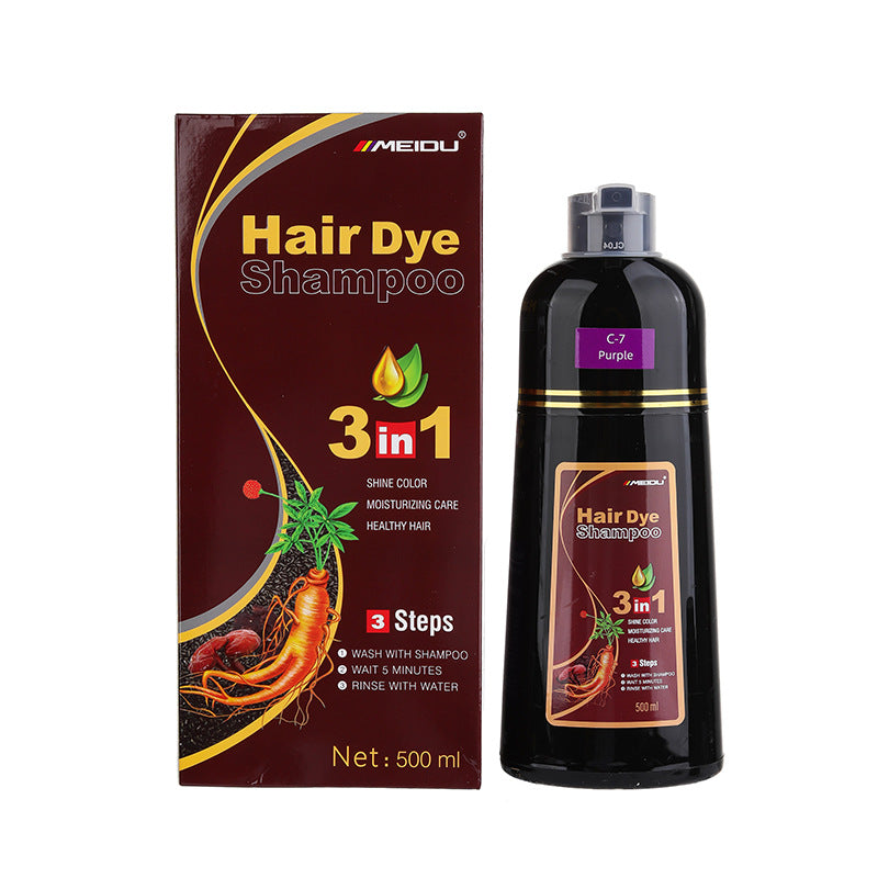 3-in-1 Hair Dye Shampoo and Conditioner – 500ml
