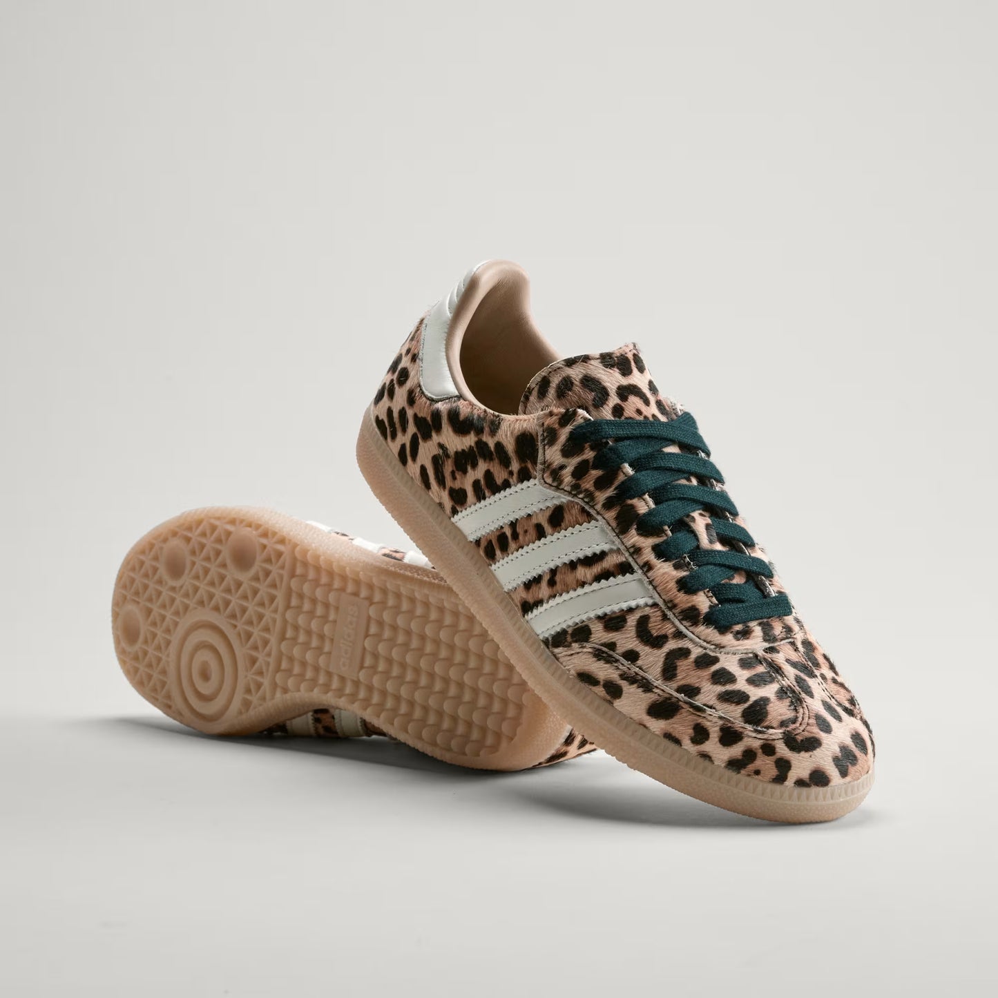 ADIDAS Women's Samba OG Sneakers – Leopard/White