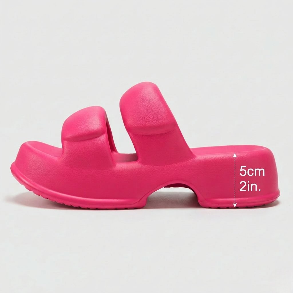 Women’s Chunky Platform Slide Sandals