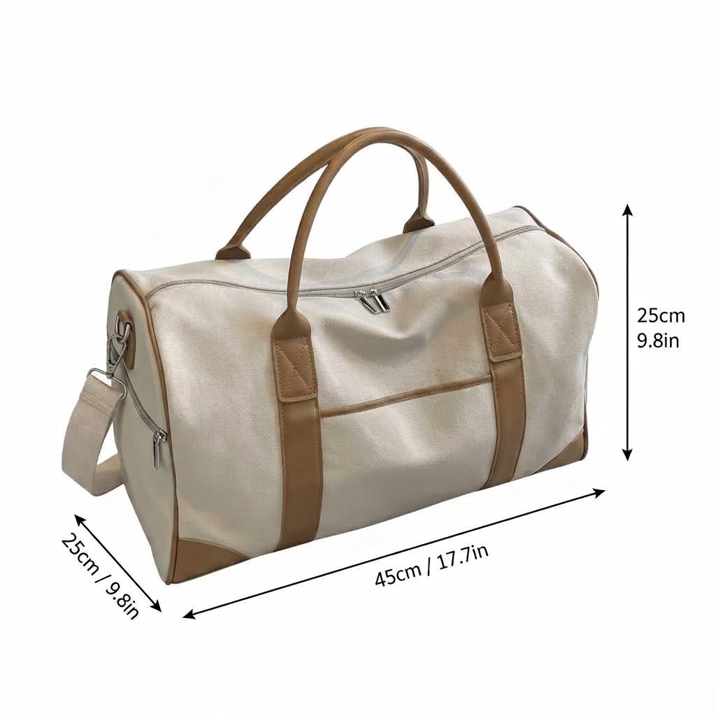 Canvas Travel Duffel Bag