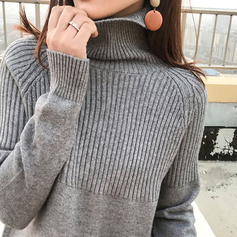 Turtleneck Pure Wool Sweater