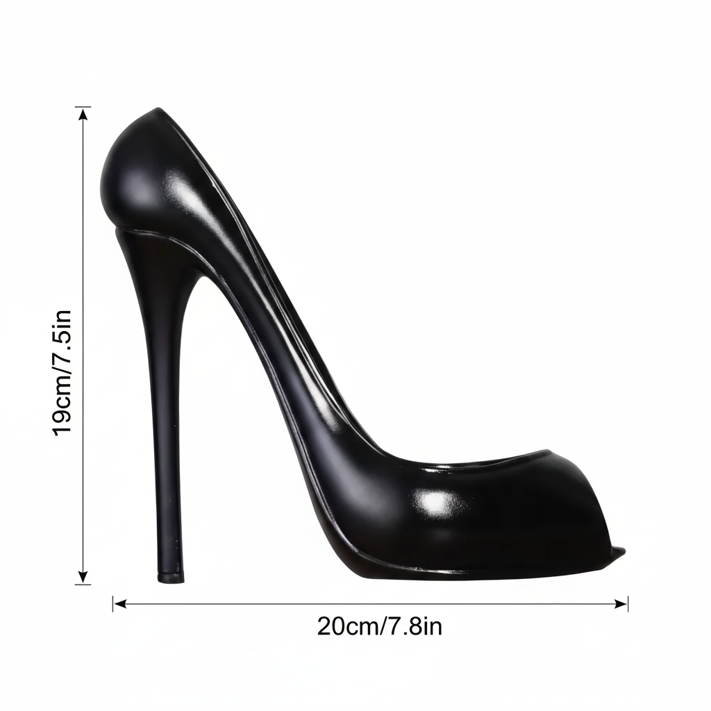 Resin High-heel Shoe Wine Bottle Holder