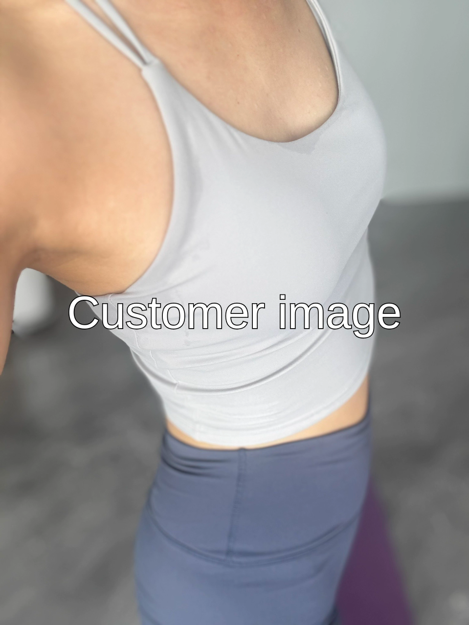 Strappy Sports Bra Top