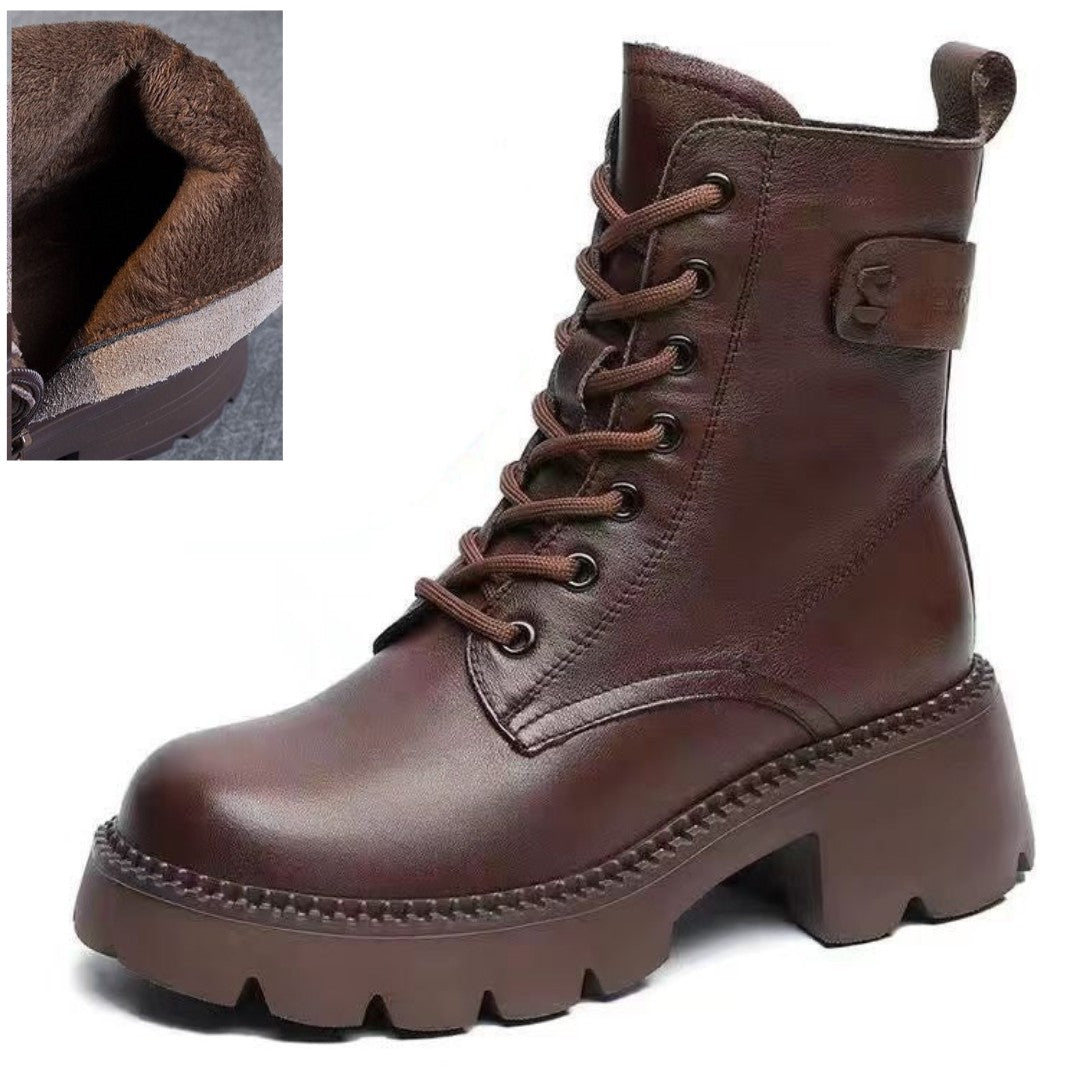 Women's Platform Combat Boots