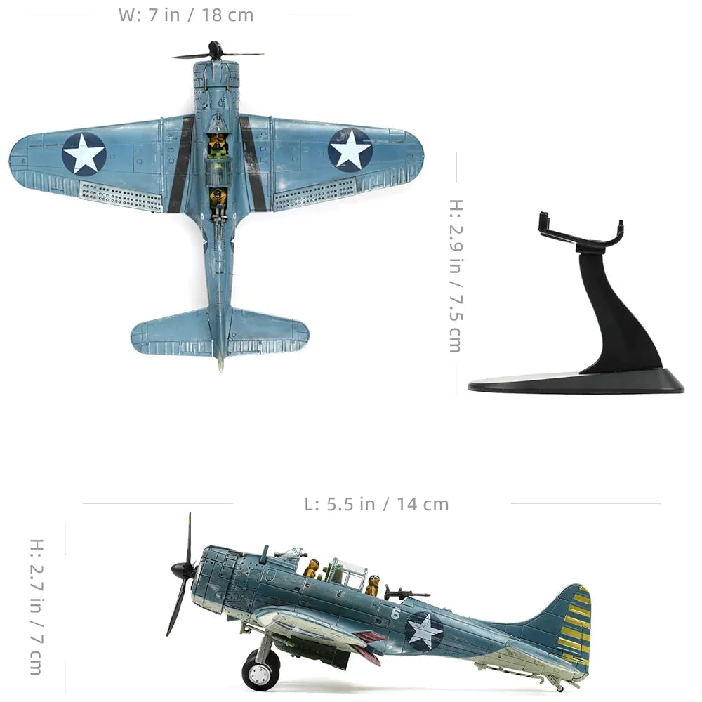 World War II Douglas SBD-3 Dauntless Bomber