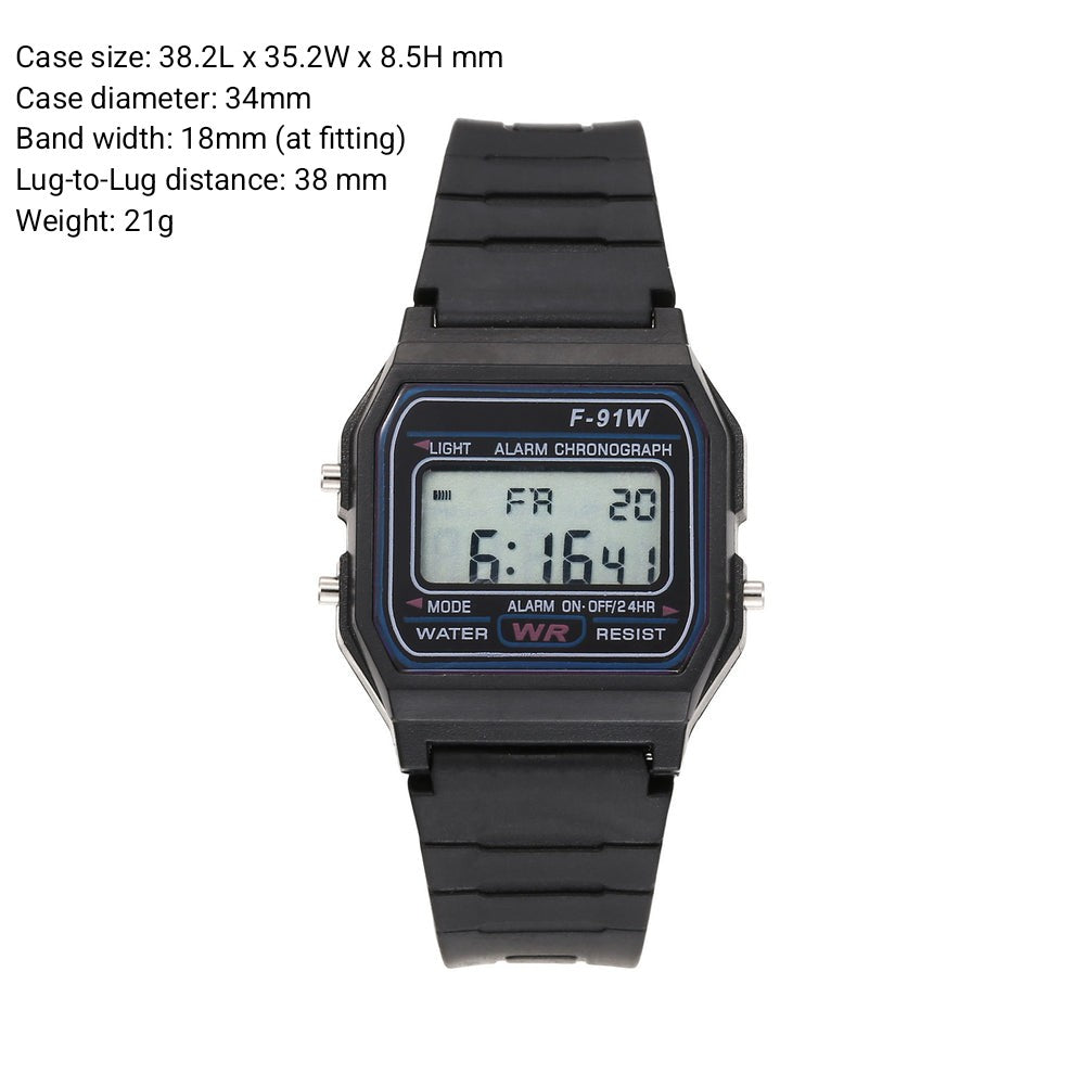 Casio F-91W-1 Digital Watch