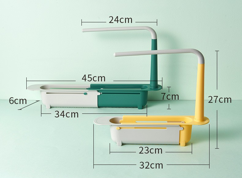 Telescopic Kitchen Sink Storage Rack