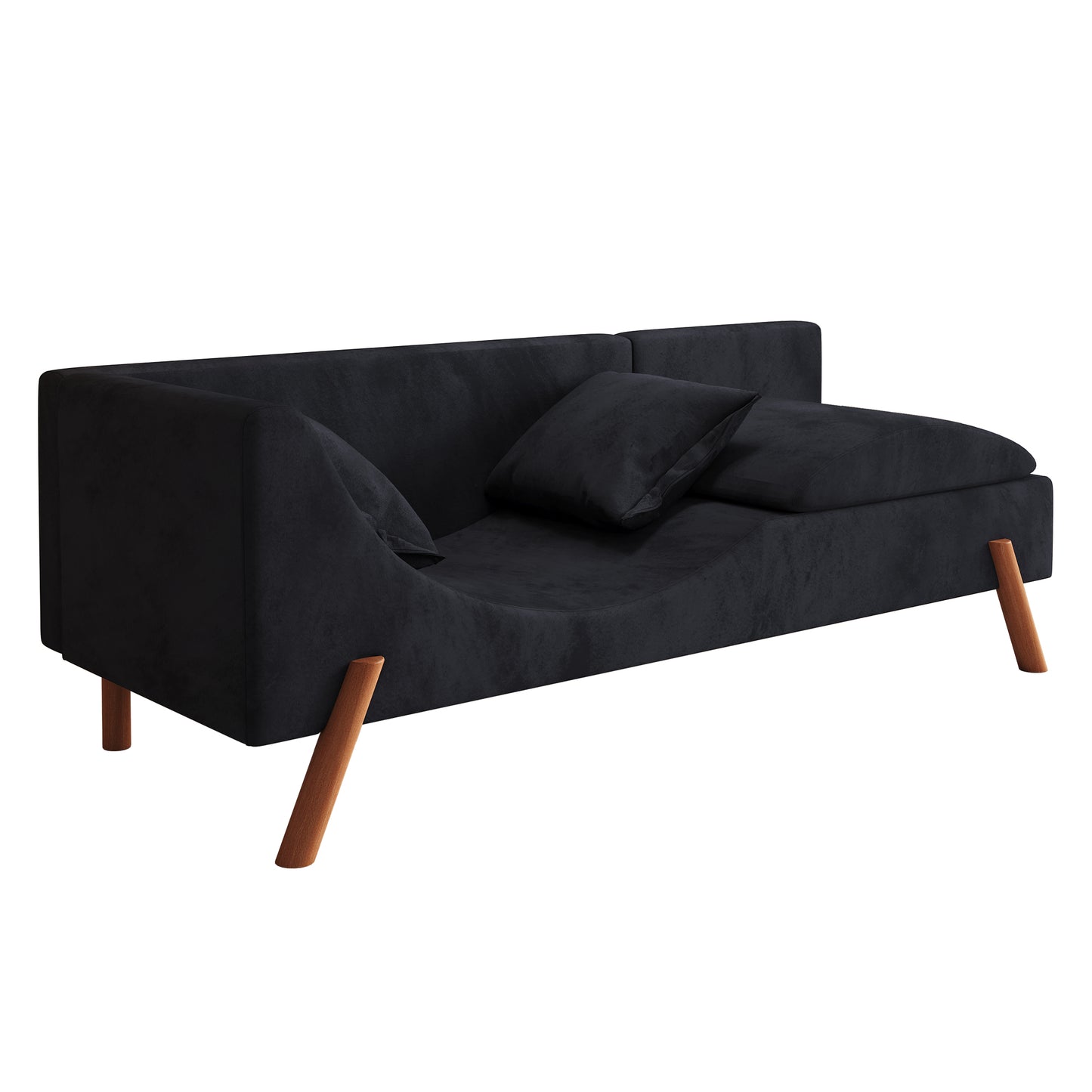 Cut-and-fill Chaise Lounge, Convertible Multifunctional Sofa