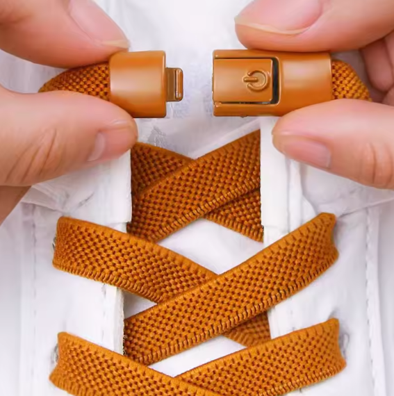 No-Tie Elastic Buckle Shoelaces
