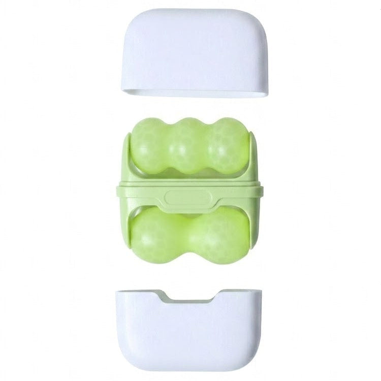 Dual-Head Cryotherapy Ice Roller Facial Massager