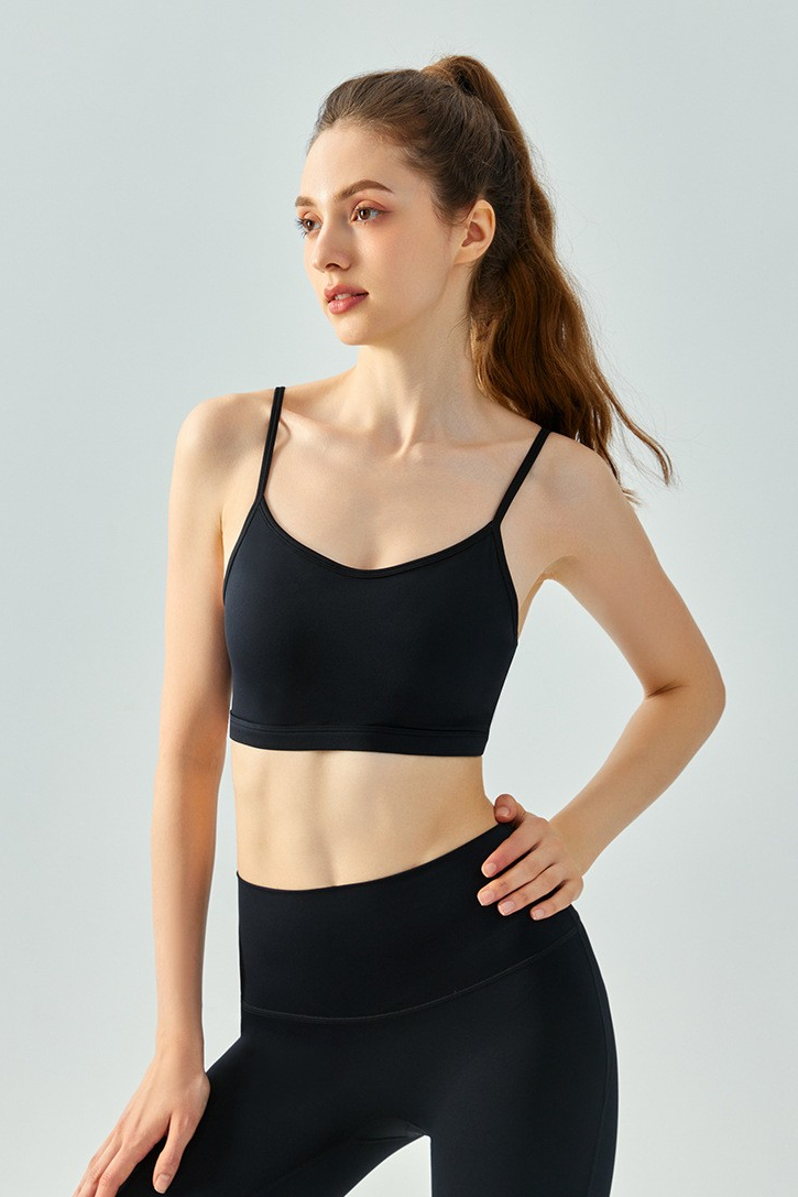 Seamless Low-Back Cami-Style Bralette