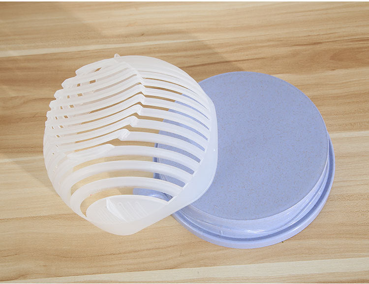 2-in-1 Salad & Fruit Cutter Bowl