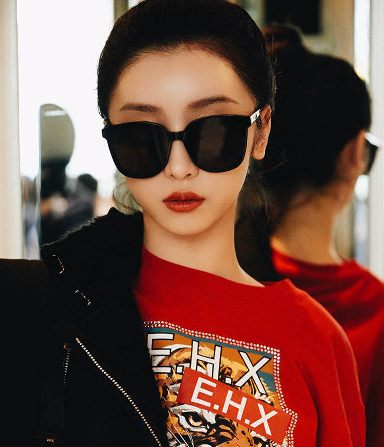 Retro Oversized Square Sunglasses