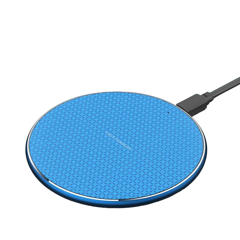 35W Qi Ultra-Fast Wireless Charging Pad for Apple and Android with USB Type-C Cable