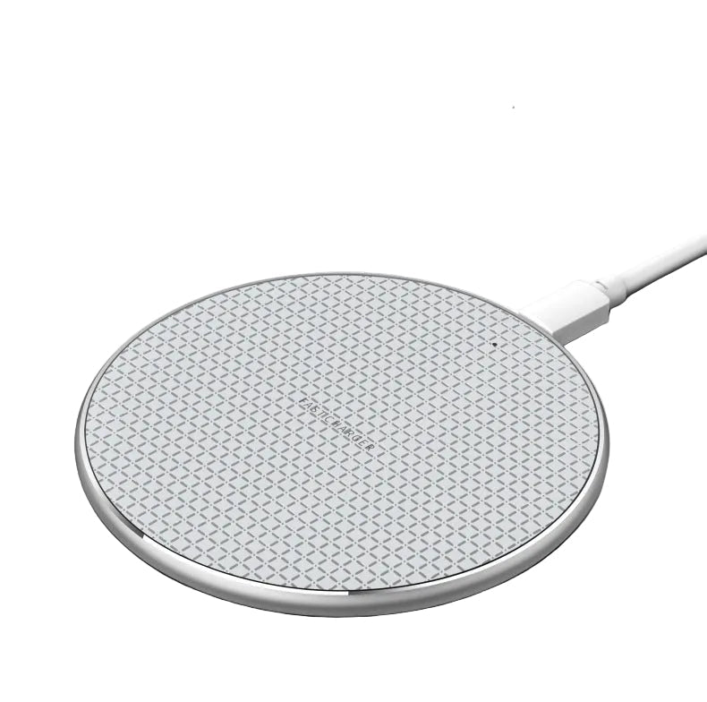 35W Qi Ultra-Fast Wireless Charging Pad for Apple and Android with USB Type-C Cable