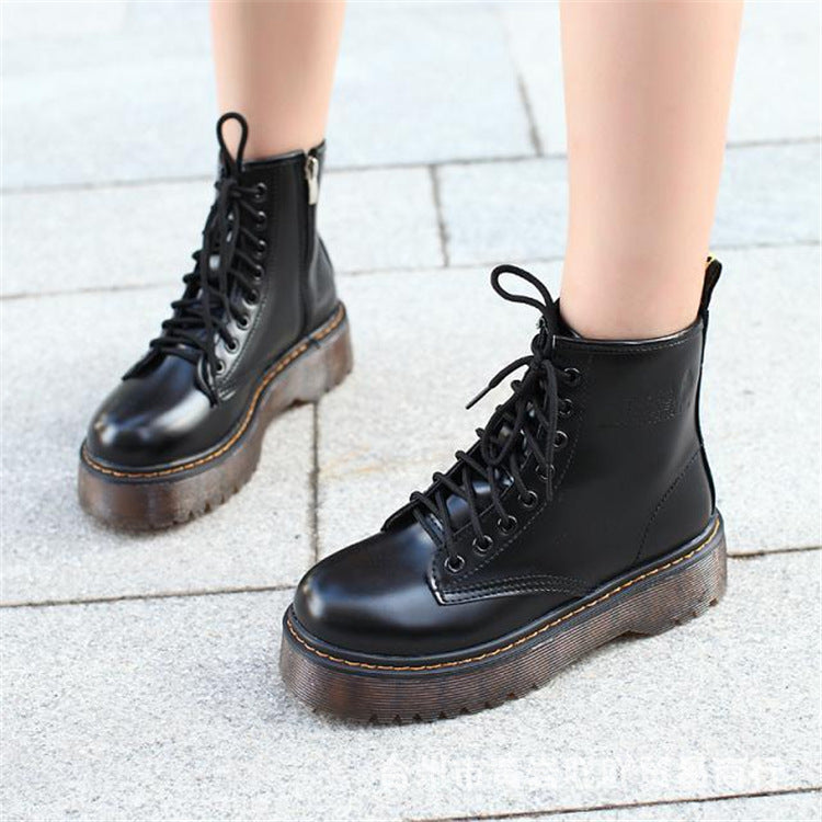 Women's Platform Combat Boots