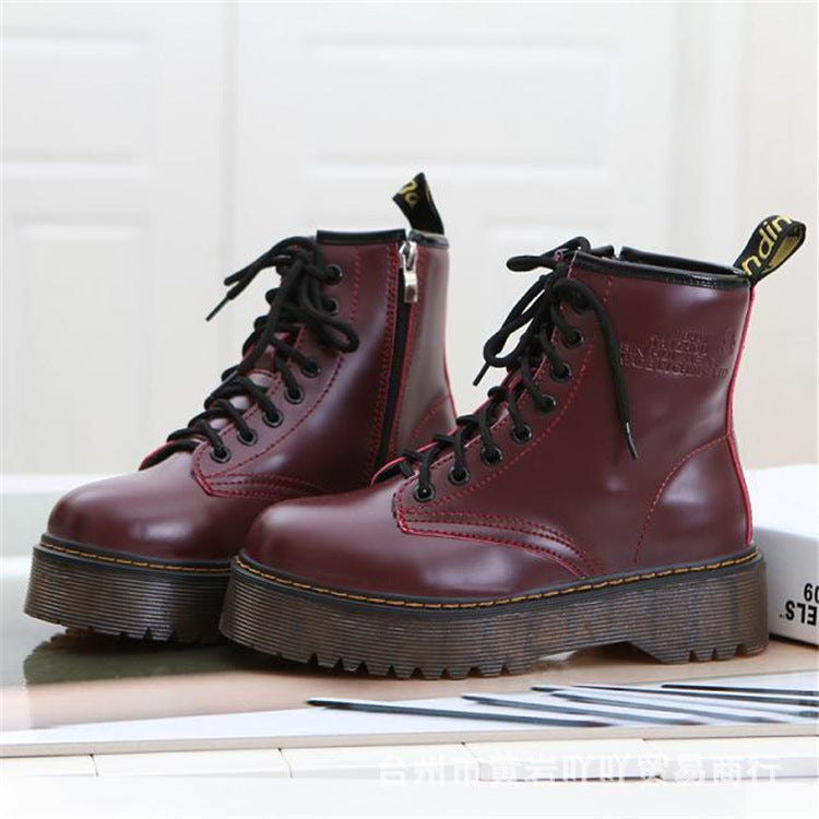 Women's Platform Combat Boots