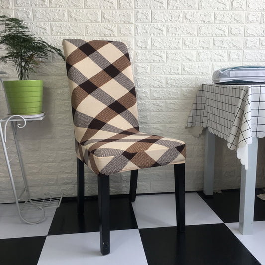 Stretch Printed  Chair Cover