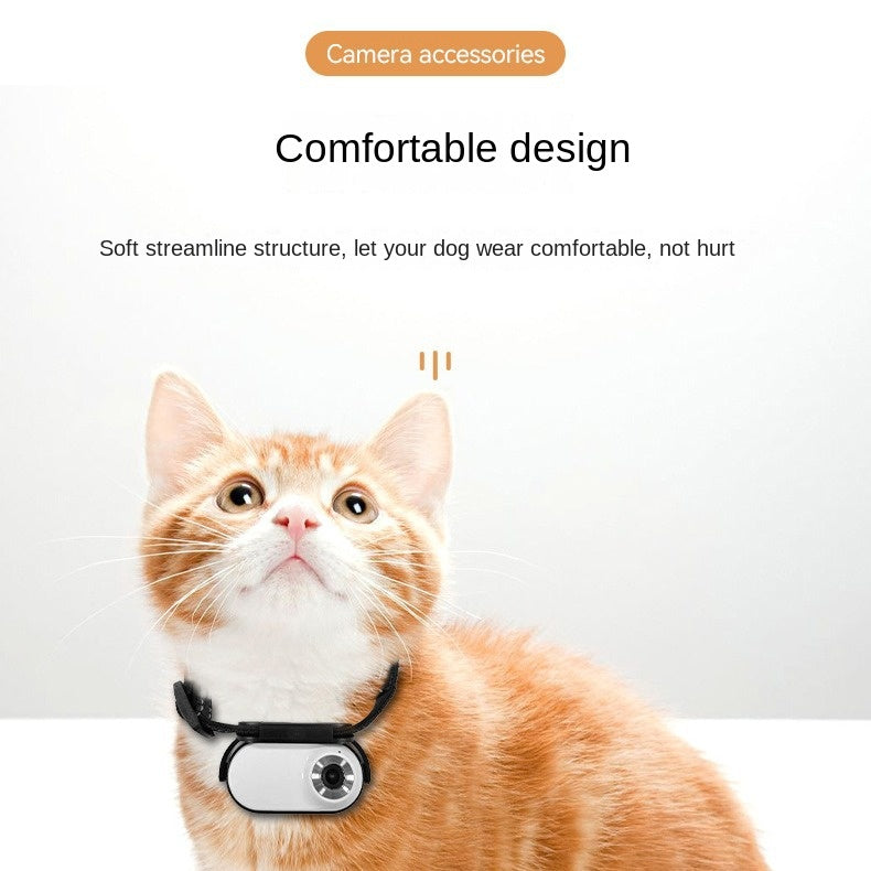 1080p HD Waterproof Catcam Pro 2.0, Pet Collar Cam for Cats & Dogs
