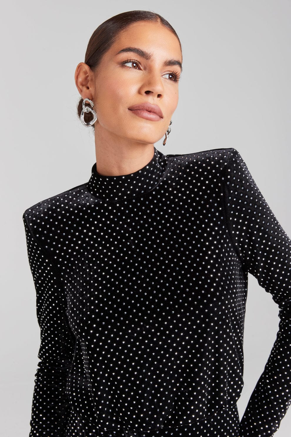 Crystal Patterned Luna Jumpsuit