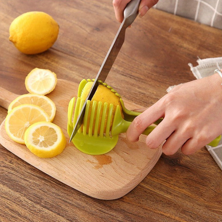 Handheld Fruit/Vegetable Slicing Holder