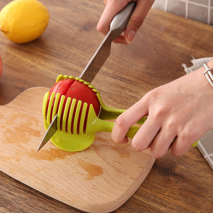 Handheld Fruit/Vegetable Slicing Holder